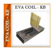 Внутрипольный конвектор с вентилятором EVA COIL-KB