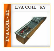 Внутрипольный конвектор с вентилятором EVA COIL-KY