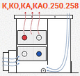 Внутрипольные конвекторы отопления К 250.258