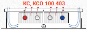 Внутрипольные конвекторы отопления КС 100 403
