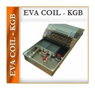 Конвектор внутрипольный с вентилятором EVA COIL-KGB