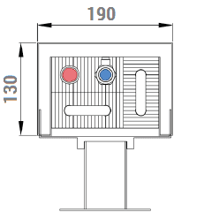 Напольные конвекторы отопления водяные ВКН 130 190