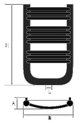 Дизайнерский радиатор отопления