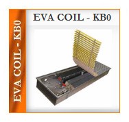 Конвектор внутрипольный с вентилятором EVA COIL-KB0