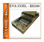 Внутрипольные конвекторы без вентилятора EVA COIL-KG200